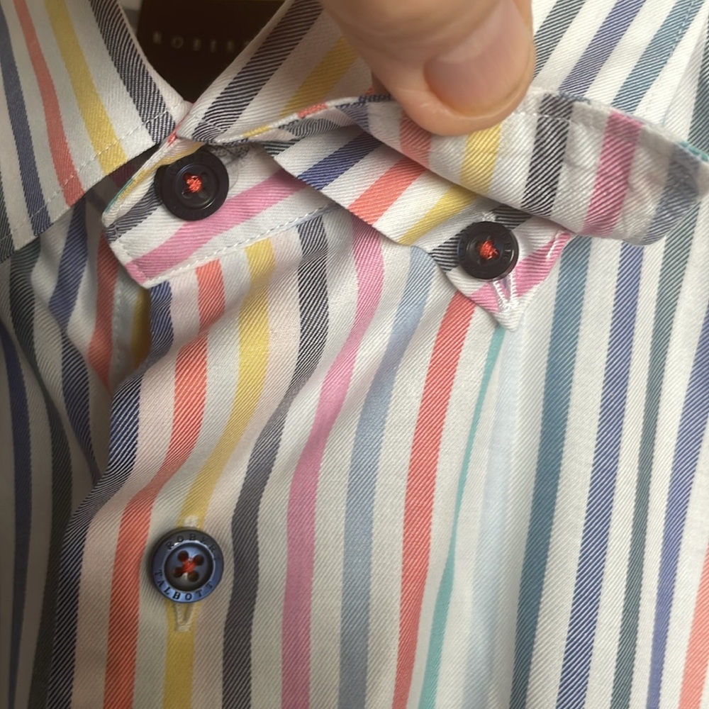 Robert Talbott Classic - Multicolor Striped Shirt - image 3